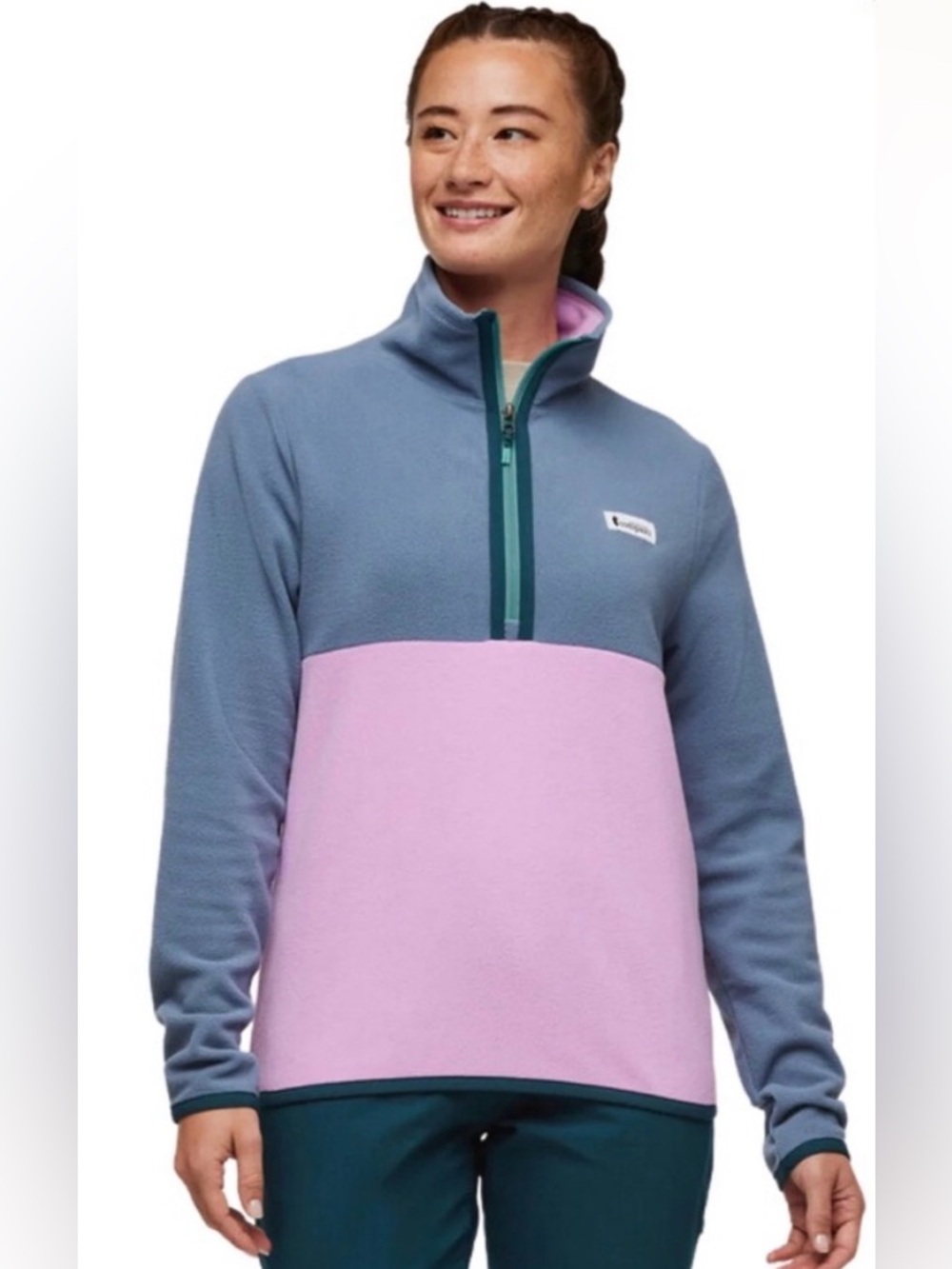Cotopaxi 1/4 Zip Amado Fleece 💗💙